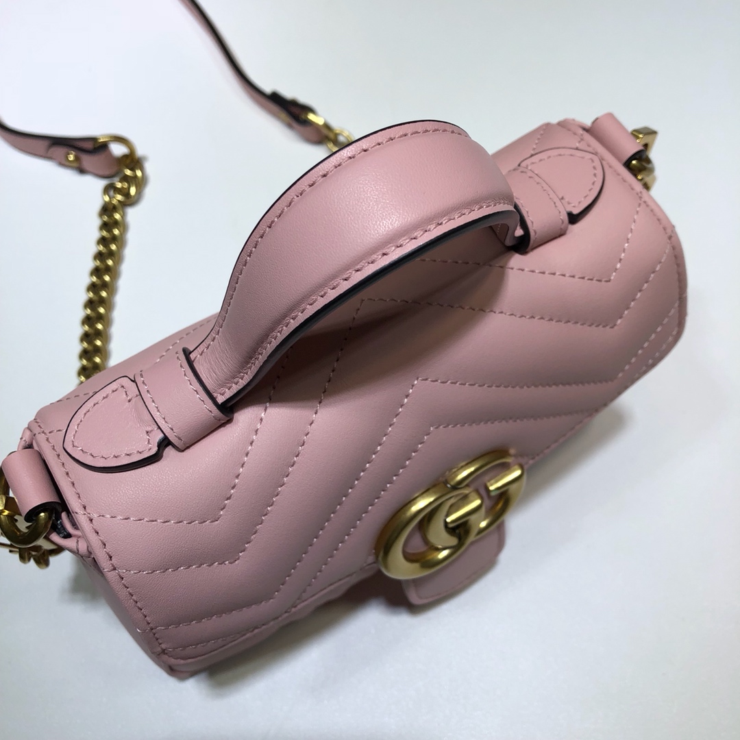 GUCCI古驰GG Marmont系列迷你手提包547260