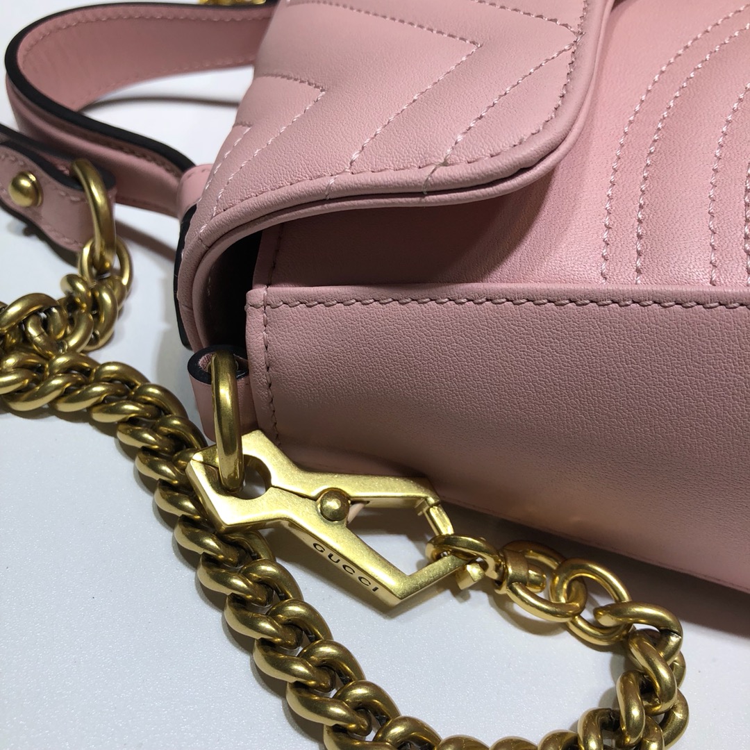 GUCCI古驰GG Marmont系列迷你手提包547260