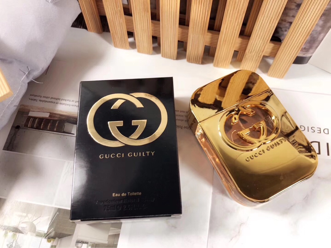 Gucci Guilty Eau de Toilette for Women - 75ml Golden Bottle