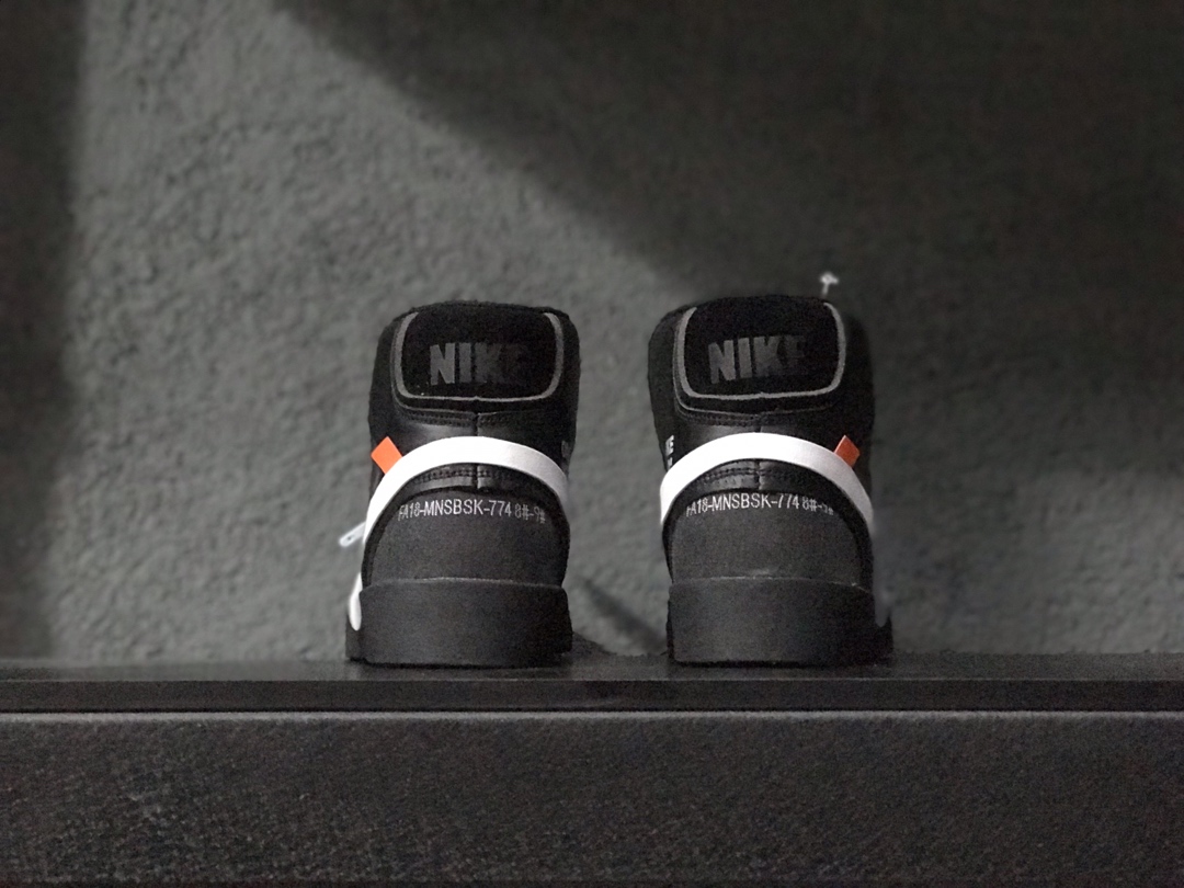 170开拓者OW超限量联名 Nike Blazer Mid Off-White Virgil The Ten 货号：AA3832-001