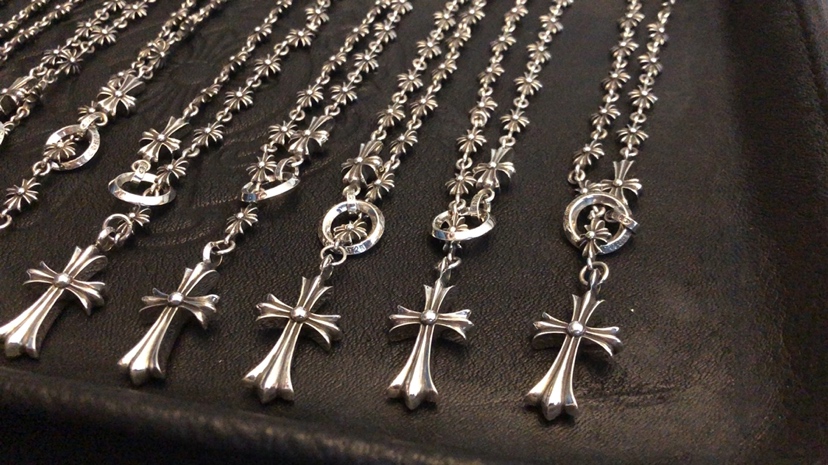 Chrome Hearts MZ出品， 开版 克罗心Chrome Hearts 套环拼接项链