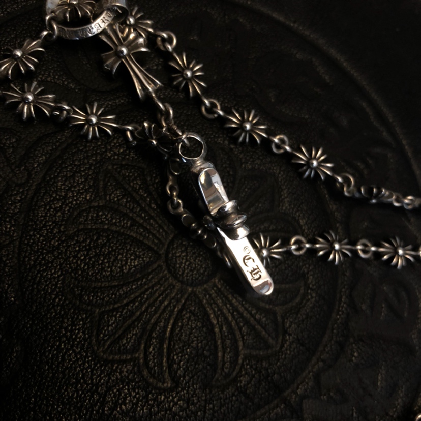 Chrome Hearts MZ出品， 开版 克罗心Chrome Hearts 套环拼接项链