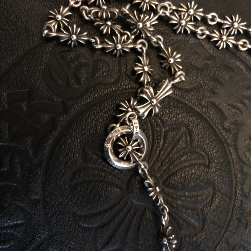Chrome Hearts MZ出品， 开版 克罗心Chrome Hearts 套环拼接项链