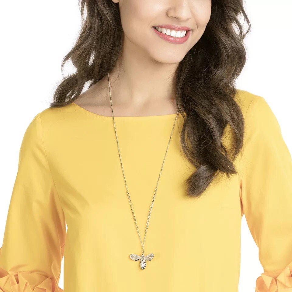 “Schwartz’s Original Packaging Delivery of Lisbel Honey Bee Sweater Necklace 2018” - 图片 4