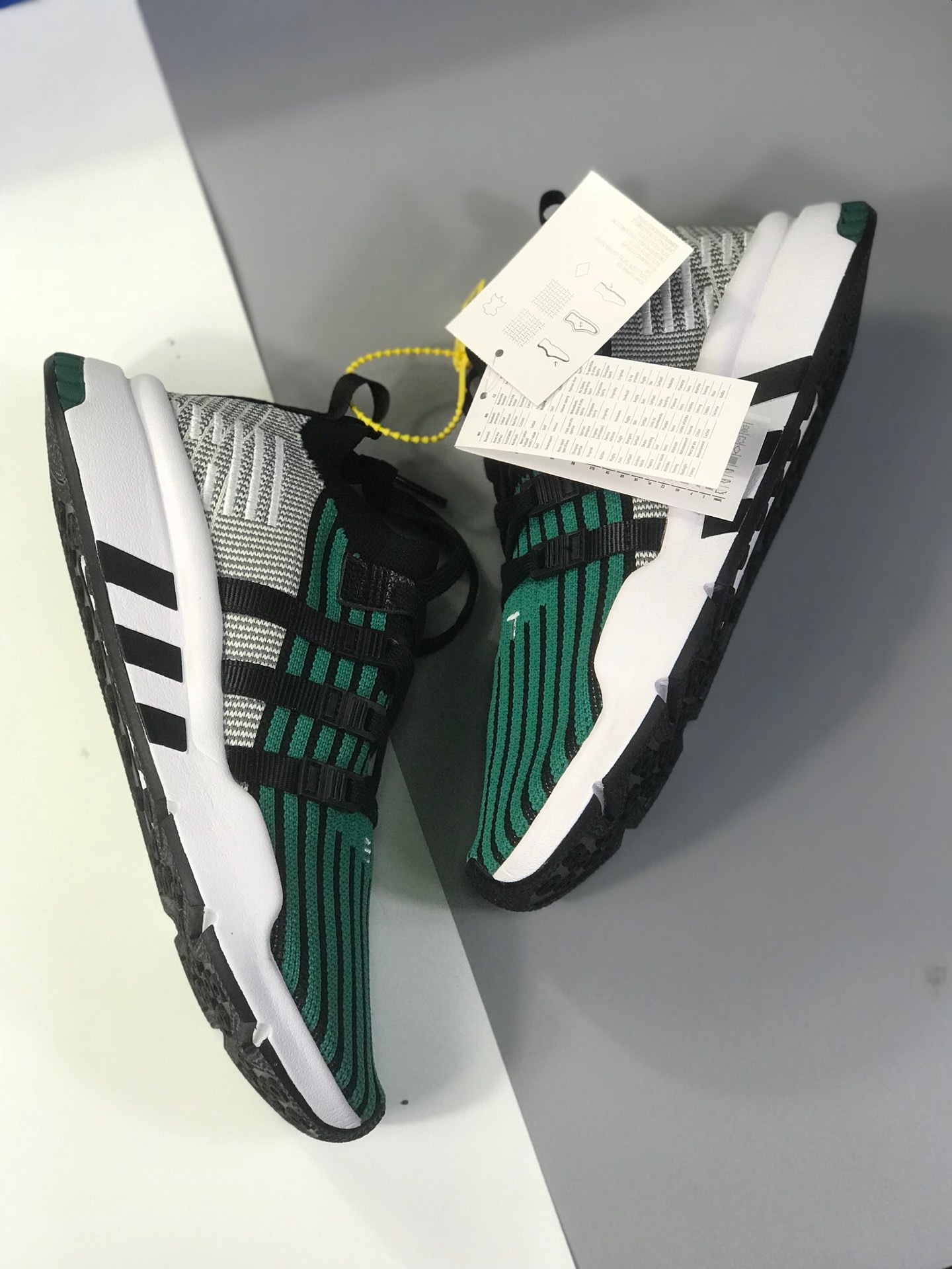140真标 原盒 adidas originals（阿迪达斯三叶草）2018 EQT SUPPORT MID ADV 情侣款运动鞋