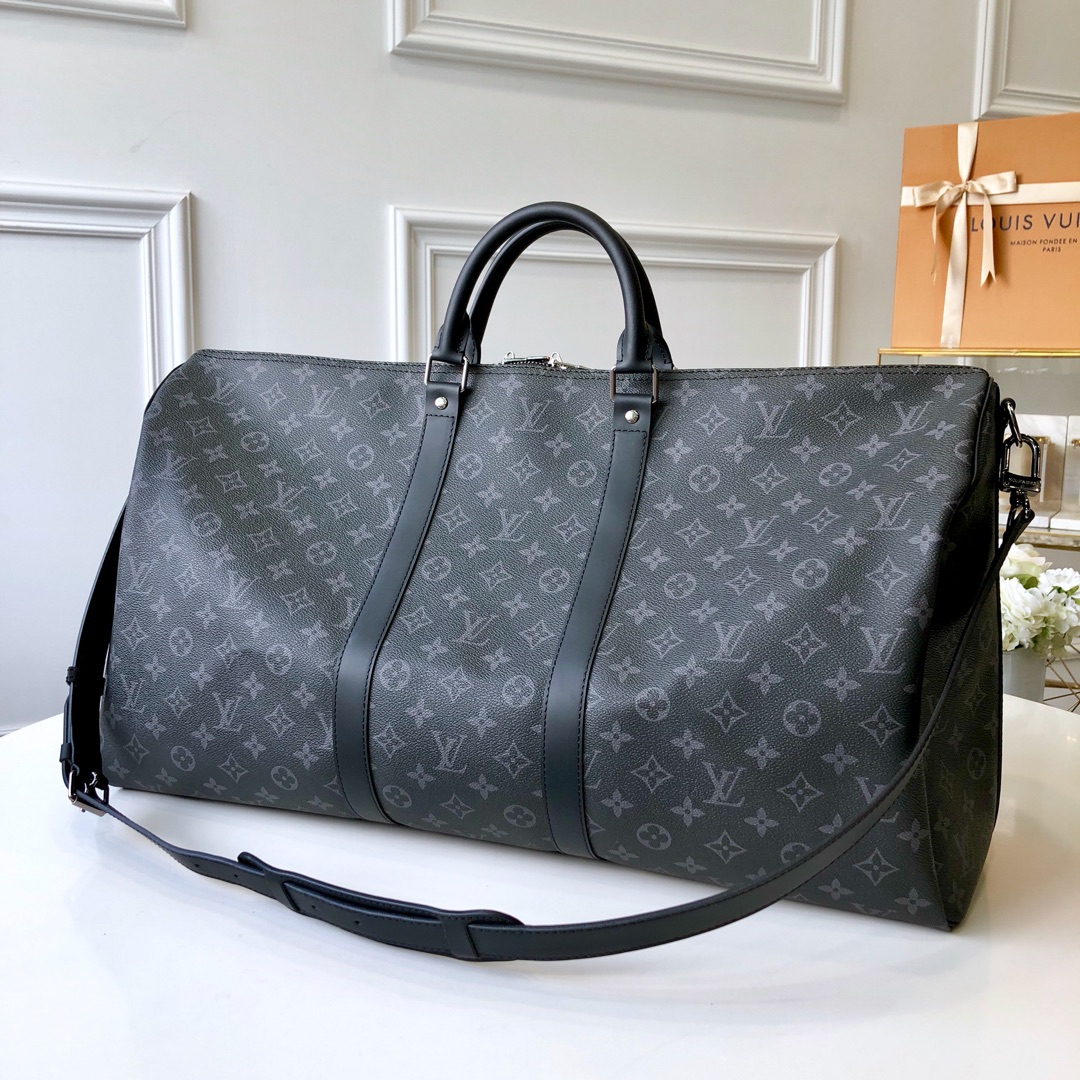 Knockoff
 Louis Vuitton Travel Bags Black Blue Dark Men M40605