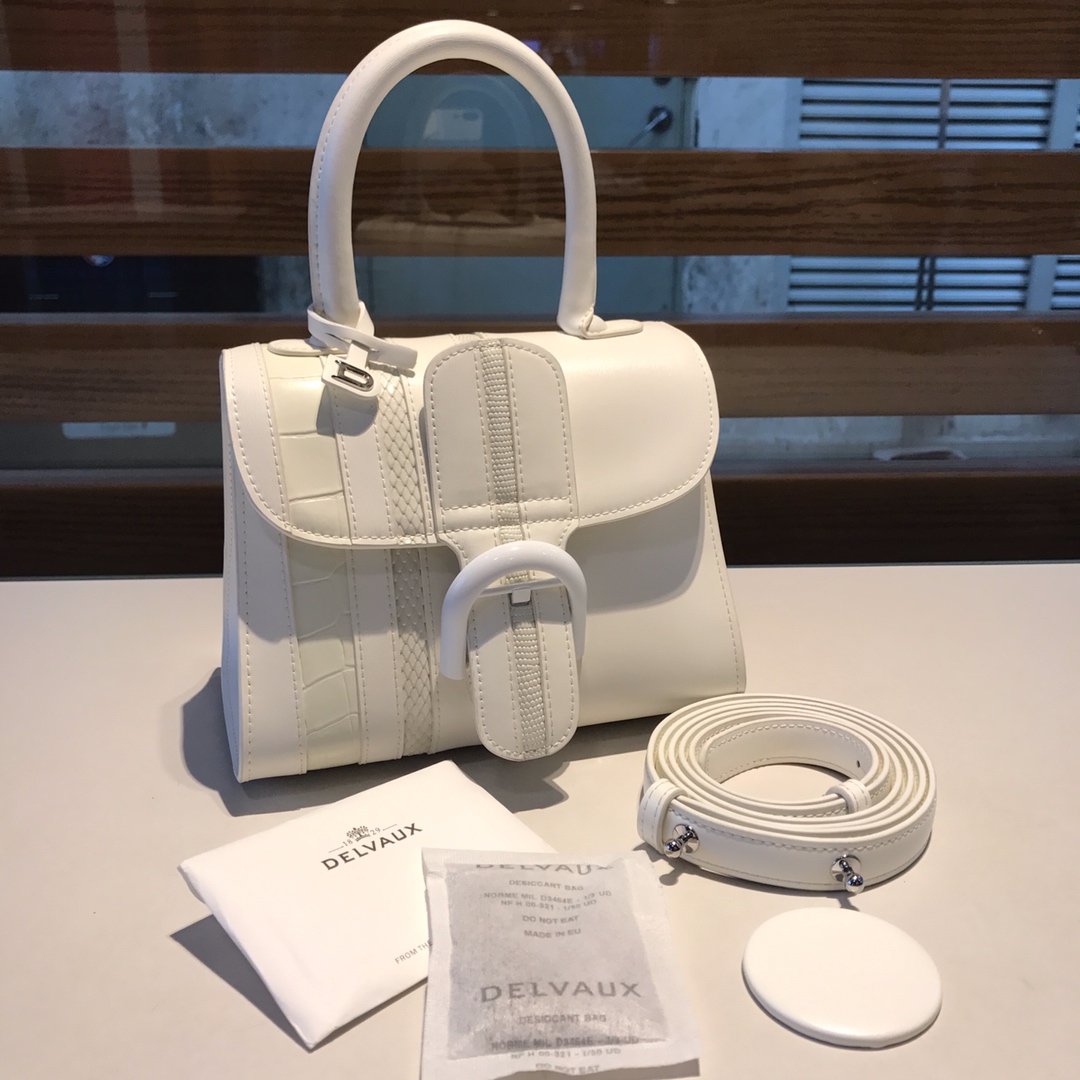 Delvaux Crossbody & Shoulder Bags Black White Vintage