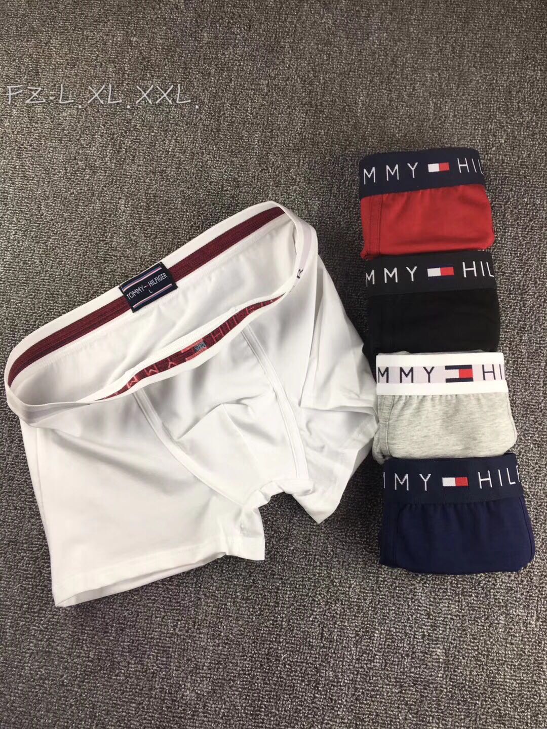 TOMMYHILFIGER汤姆费格奥戴尔面料现货一盒三条四条颜色可选LXL2XL3Xl