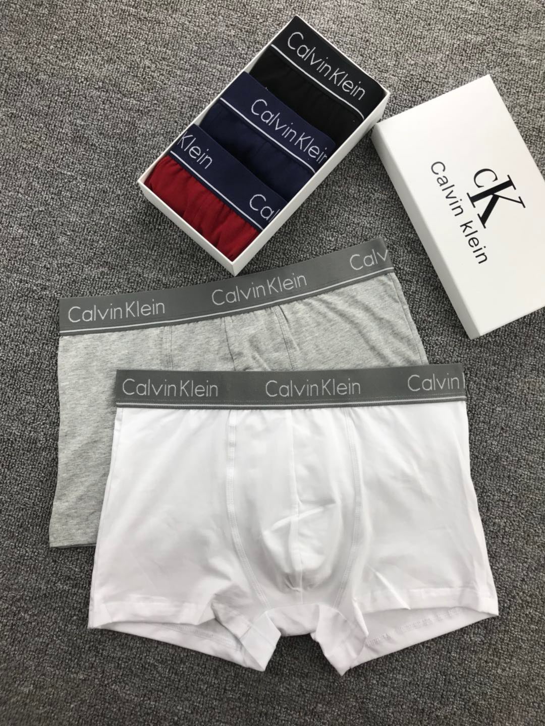  🆕 Calvin Klein 高级奥戴尔面料 原单品质 一盒三条现货 L XL XXL xxxl