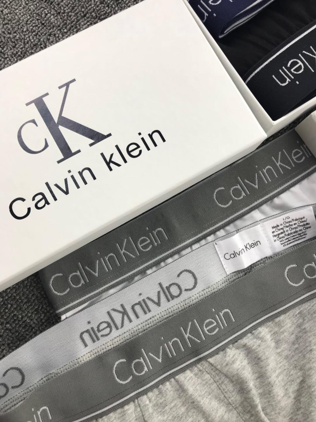  🆕 Calvin Klein 高级奥戴尔面料 原单品质 一盒三条现货 L XL XXL xxxl