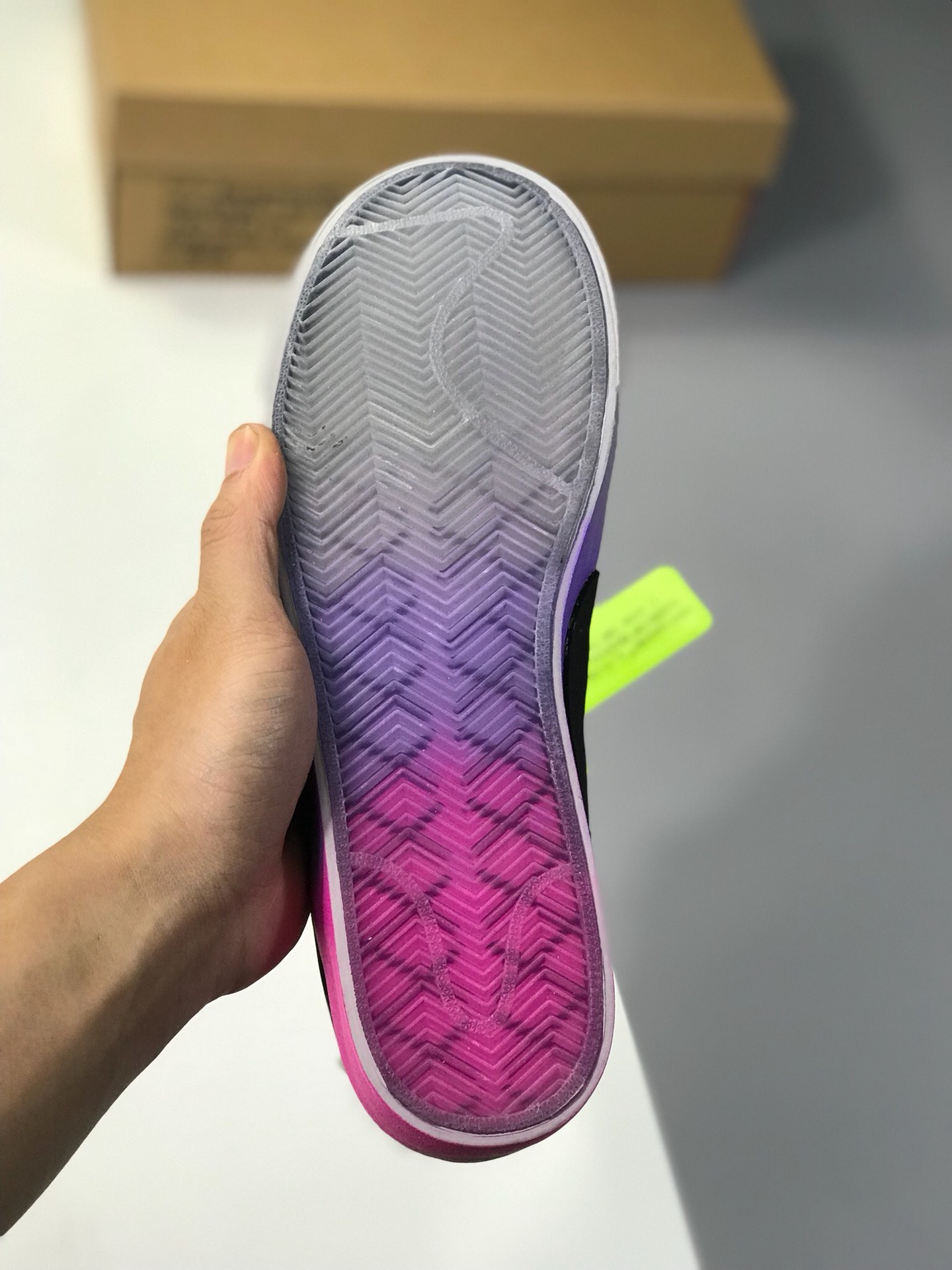 170原价200耐克 The 10: Nike Blazer Mid 高邦板鞋 开拓者联名OW 原装鞋型走线 纯原底 头层
