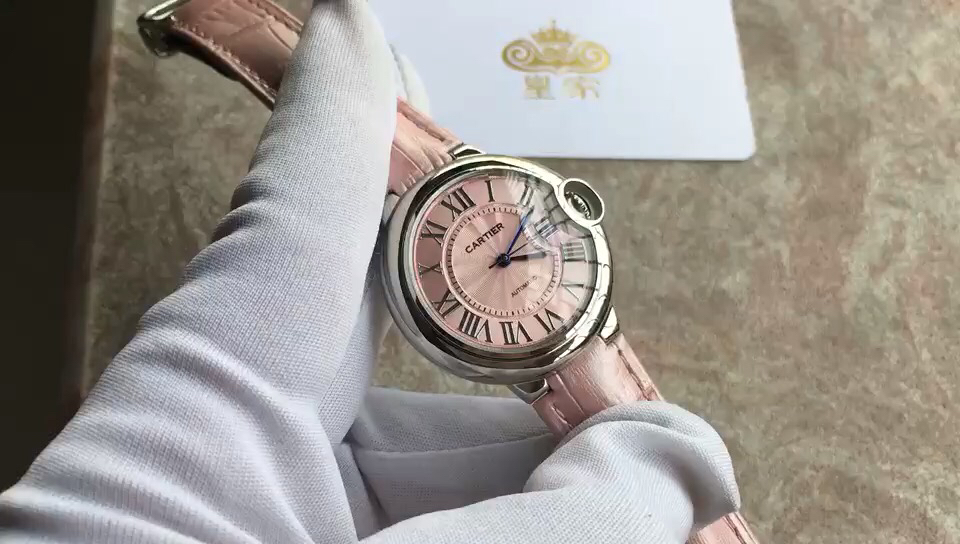 Cartier 卡地亚粉色蓝气球33尺寸腕表