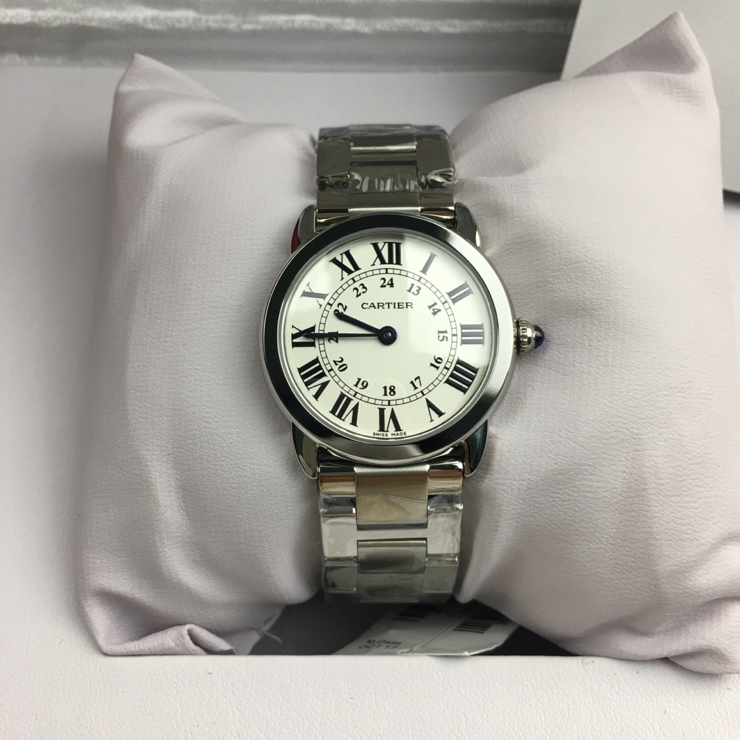 Cartier 皇家 卡地亚伦敦女款腕表