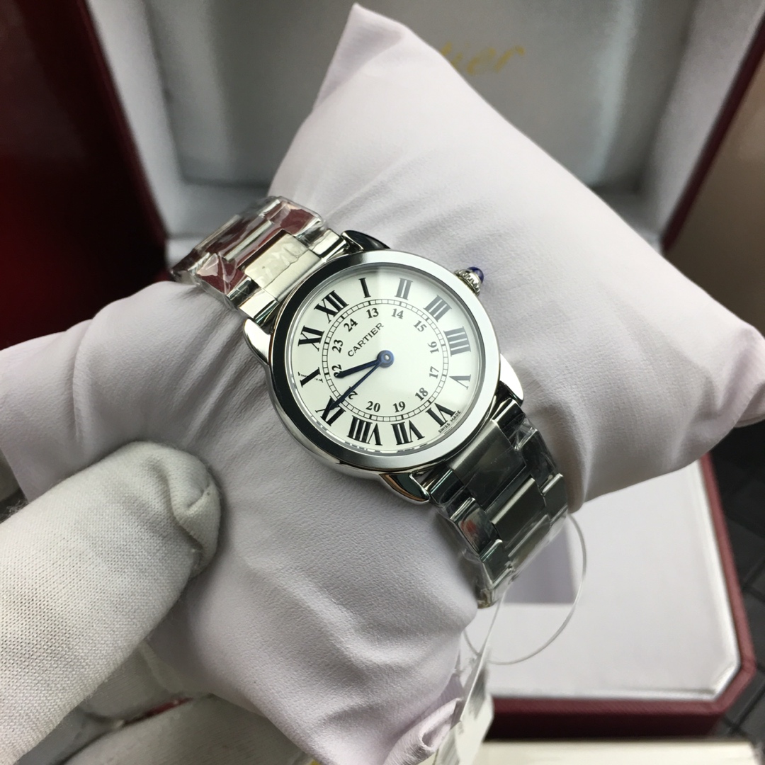 Cartier 皇家 卡地亚伦敦女款腕表