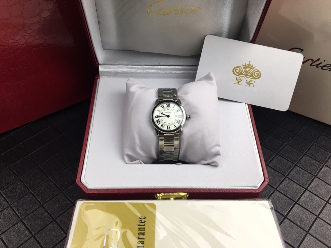 Cartier 皇家 卡地亚伦敦女款腕表