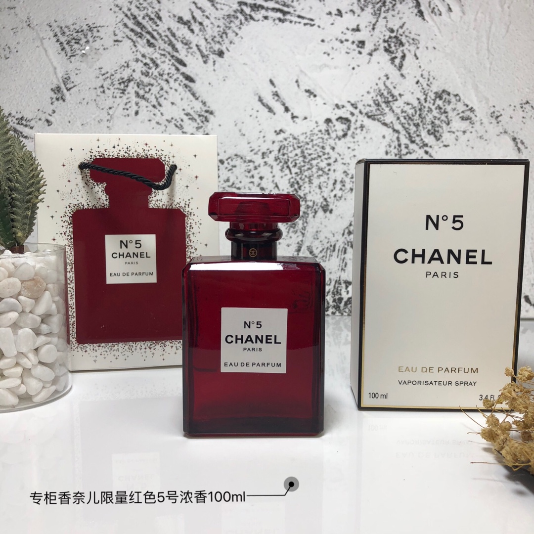 Chanel N°5 Red Edition Eau de Parfum 100ml Limited Edition Fragrance