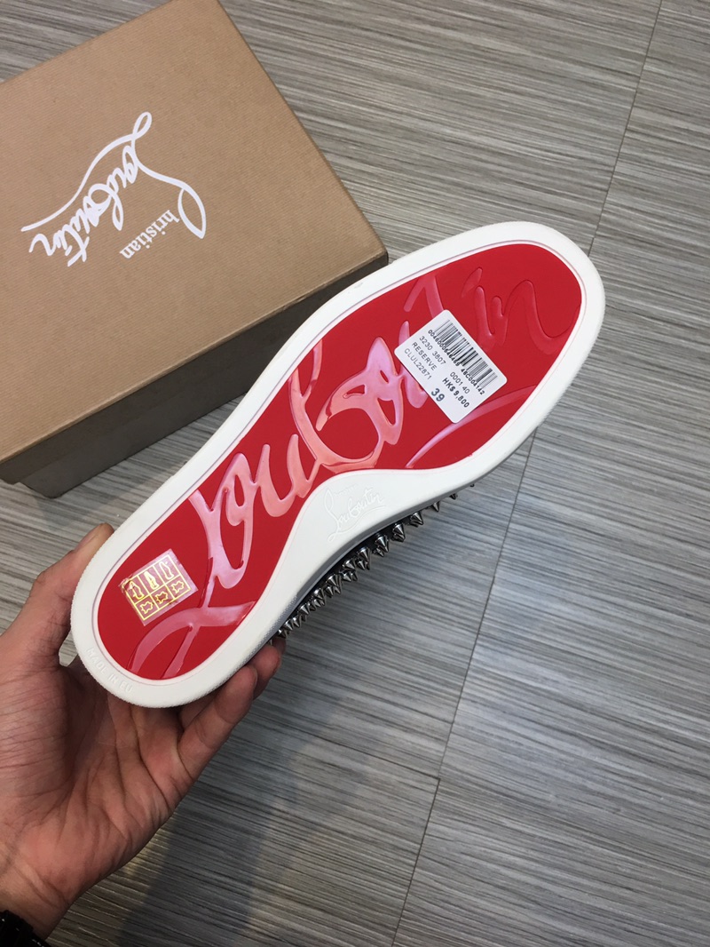 . CL-Top Soporte Devoluciones Tamaño:38-44 (45 se puede personalizar) 2018 CL zapatos inferiores roj