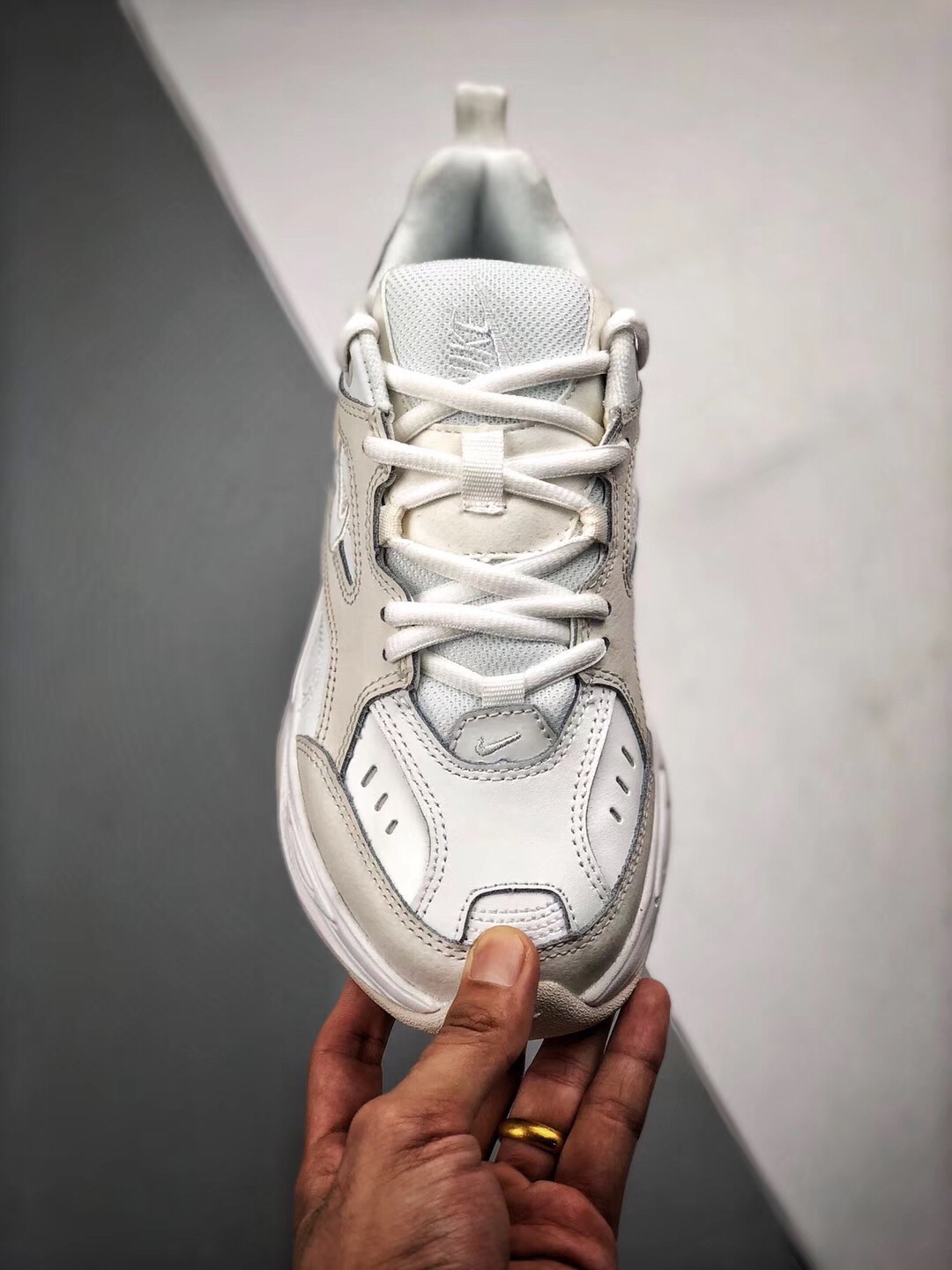 Air Monarch the M2K Tekno 米白灰Size：36 36.5 37.5 38 38.5 39 40 40.5 41 42 42.5 43 44 44.5 45