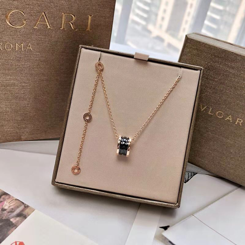 BVLGARI Bvlgari veerketting uniek elektrolytisch verguld procedé 18K echt goud kwaliteit - topkwaliteit