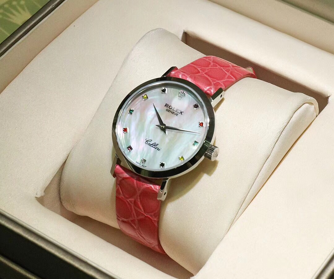 Rolex 一见倾心 劳力士切利尼女款奢华版惊艳上市 表面镶嵌12颗施洛华世奇彩钻 蕴意生命多姿多彩