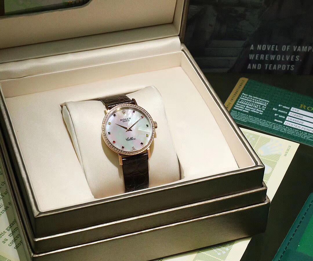 Rolex 一见倾心 劳力士切利尼女款奢华版惊艳上市 表面镶嵌12颗施洛华世奇彩钻 蕴意生命多姿多彩
