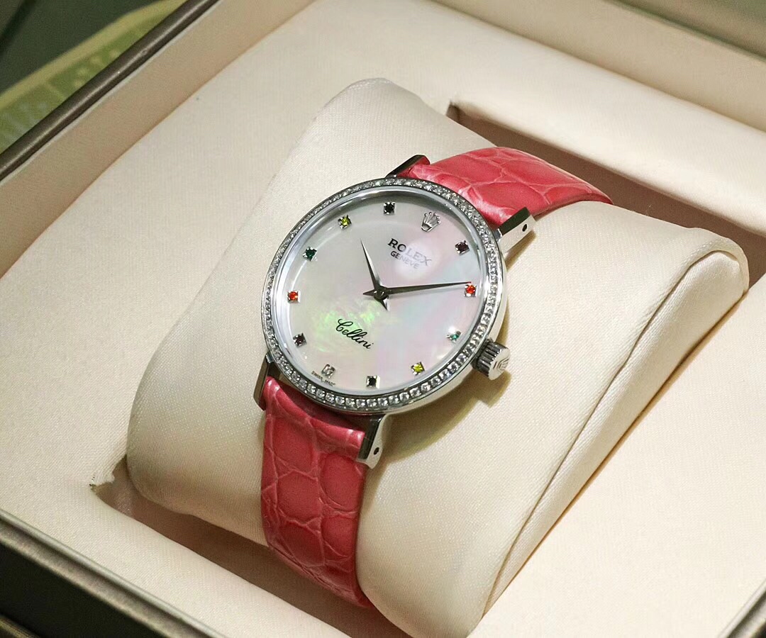 Rolex 一见倾心 劳力士切利尼女款奢华版惊艳上市 表面镶嵌12颗施洛华世奇彩钻 蕴意生命多姿多彩
