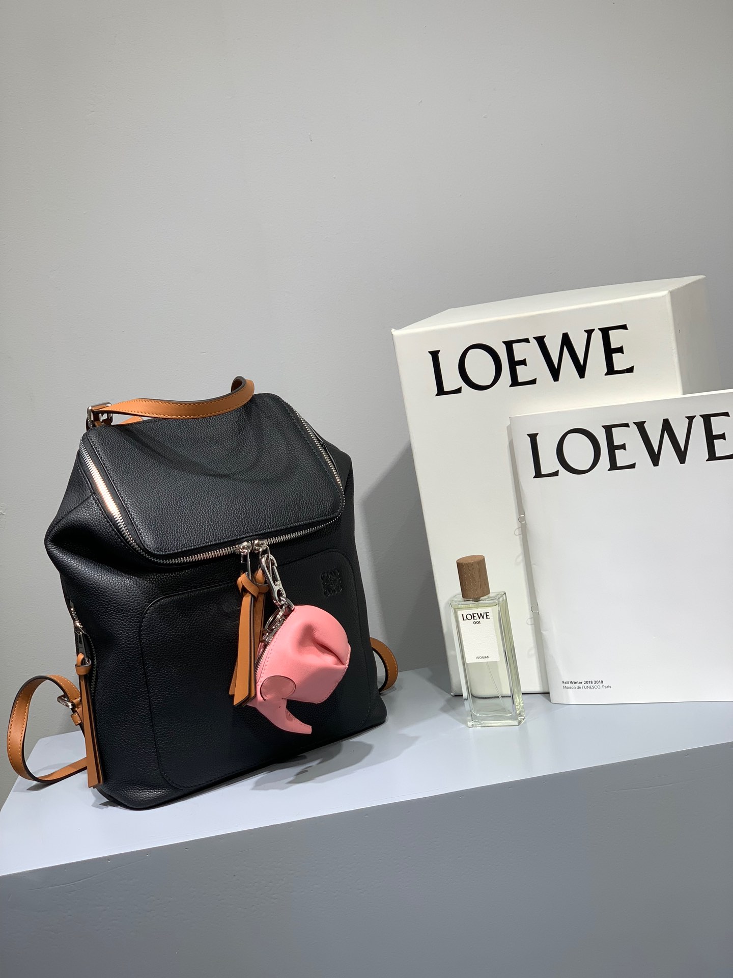 Loewe Goya Bags Backpack Calfskin Cowhide Fashion