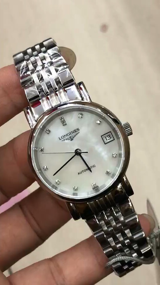 Longines 浪琴瑰丽白贝壳面女款腕表视频欣赏