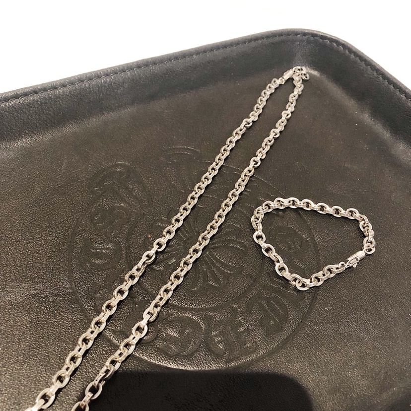 Chrome Hearts Engraved "CH" Matching Chain - Comprehensive 5