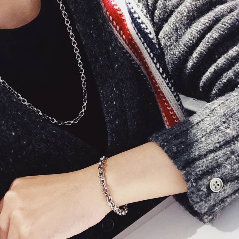 Chrome Hearts Engraved "CH" Matching Chain - Comprehensive 8