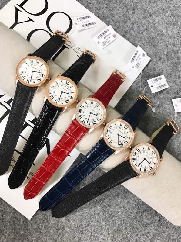 Cartier CARTIER/卡地亚伦敦SOLO系列中性款石英腕表W6700255 日期 显示特殊功能