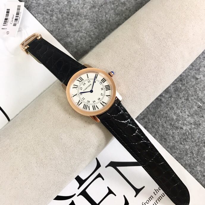 Cartier CARTIER/卡地亚伦敦SOLO系列中性款石英腕表W6700255 日期 显示特殊功能