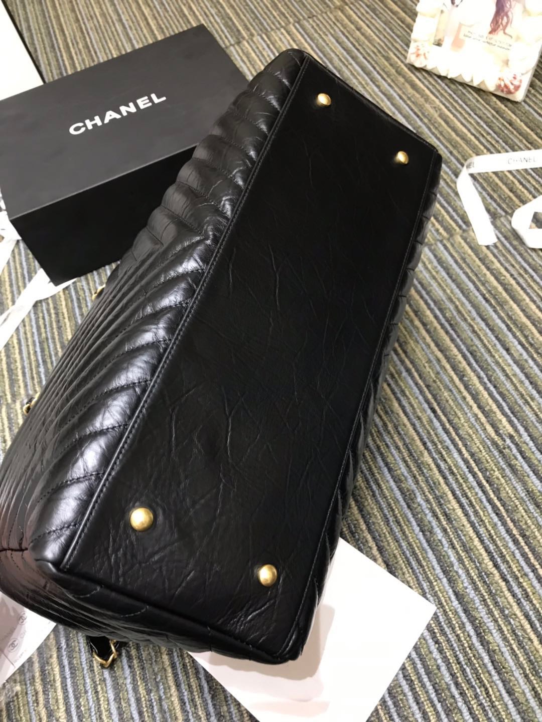 ️💕 A93525# '18 Fall/Winter new arrival Large Shopping Bag, V-chevron 7
