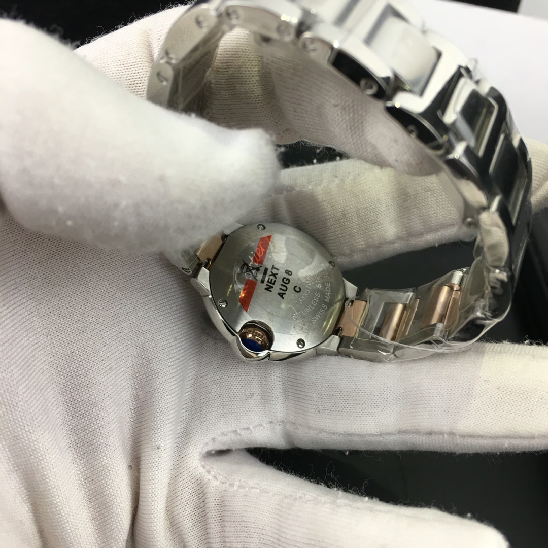 Cartier 皇家 卡地亚蓝气球28尺寸女款腕表