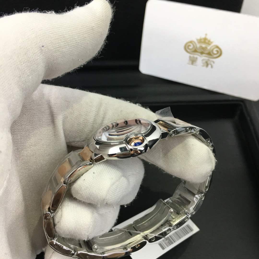 Cartier 皇家 卡地亚蓝气球28尺寸女款腕表