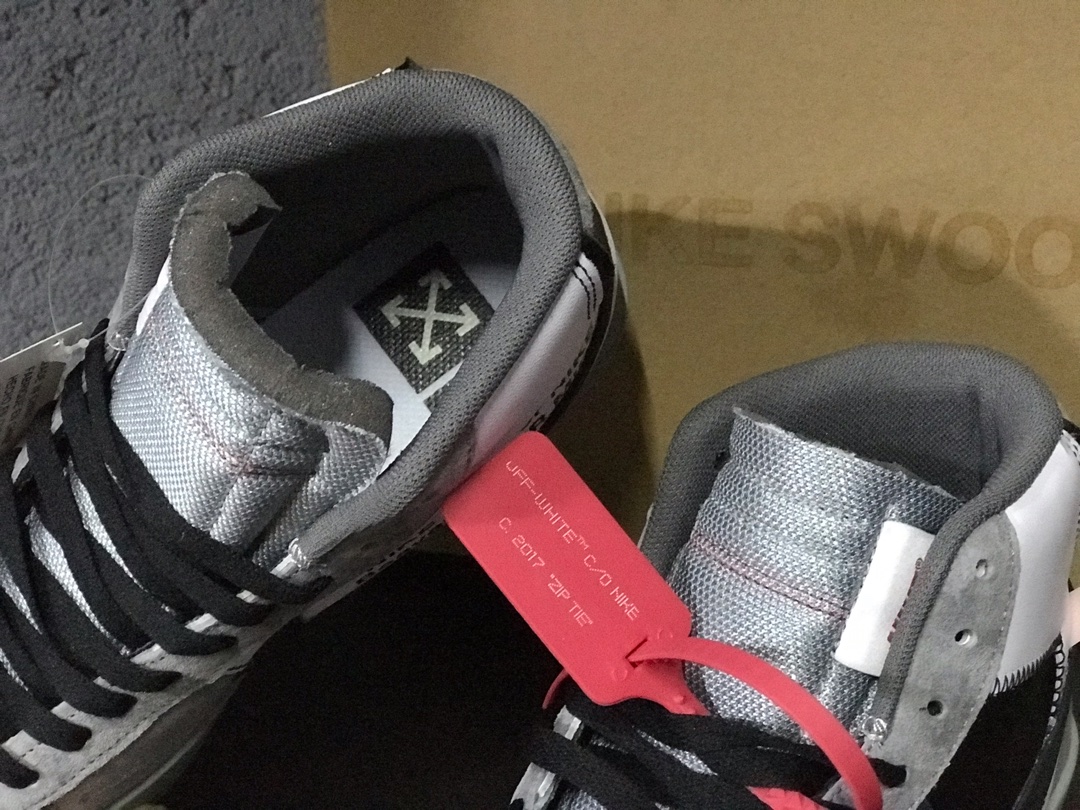 170开拓者OW超限量联名 Nike Blazer Mid Off-White Virgil The Ten 货号：AA3832-001