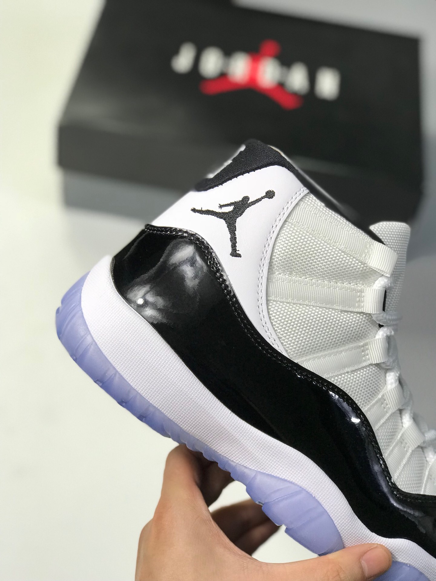 300  莞产原底面  终端供应Air Jordan 11 Low Cool Grey 11酷灰 低帮  官方货号528896-003