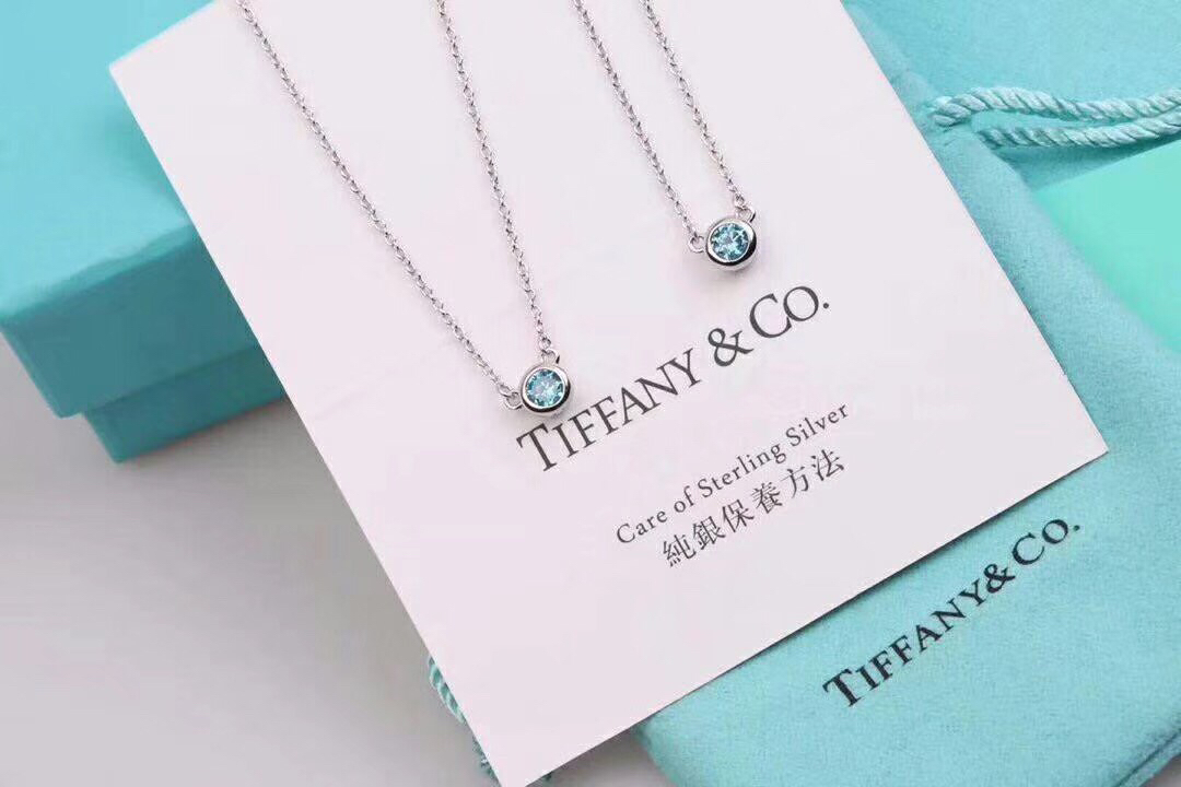 NO:103713,Classic Aquamarine bubble necklace/ suitable for daily versatile single wear/shelf, setting off the clavicle and convex clavicle, Tiffany necklace, tiffany, necklace19860909经典海蓝宝泡泡 项链/ 适合日常百搭单戴/叠戴 衬托锁骨凹凸有致,蒂芙尼项链,tiffany,necklace,Jewelry