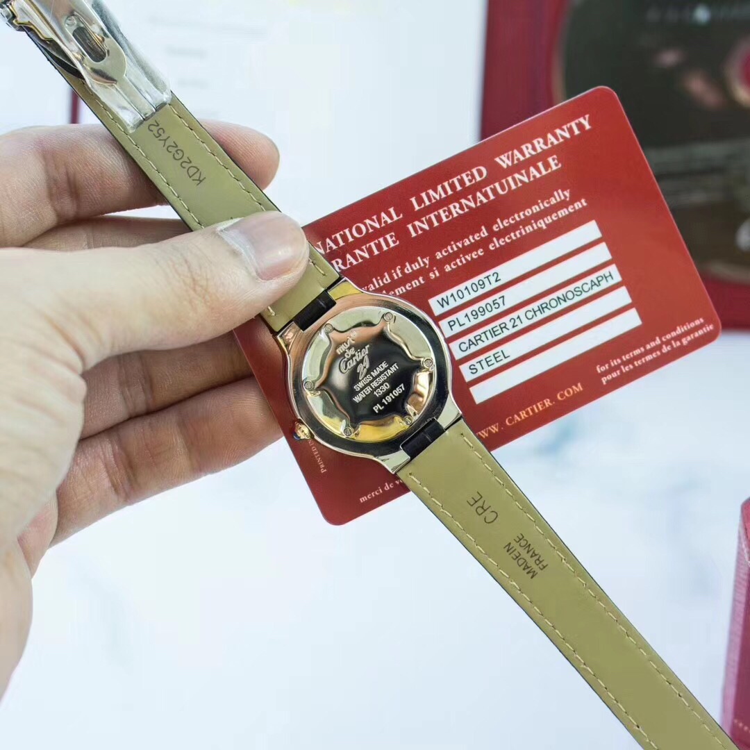 Cartier Cartier卡地亚 21世纪W10109T2入行以来最牛硬货 这是一款专门为气质女性设计的腕表
