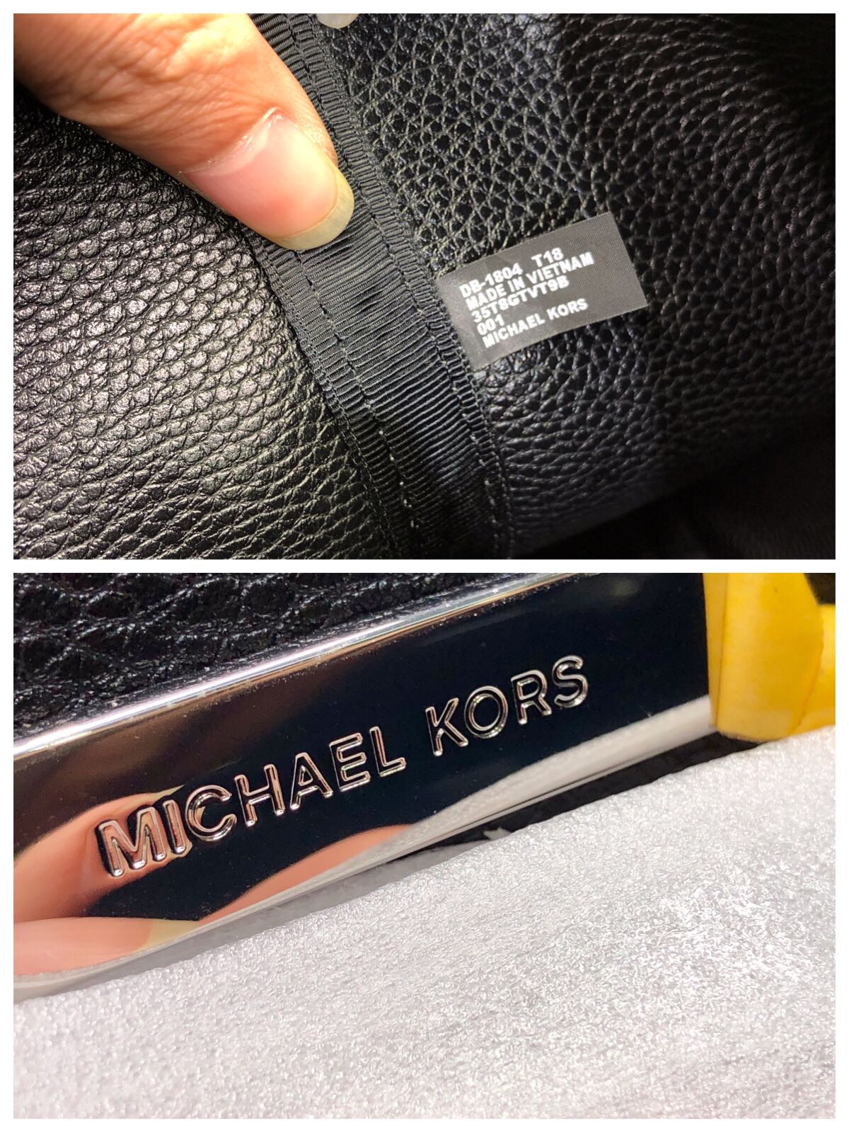Michael Kors ～MK纯 印花购物袋 附带挽手包 御用PVC字母印花料 假一陪十 耐磨耐刮绝对经用