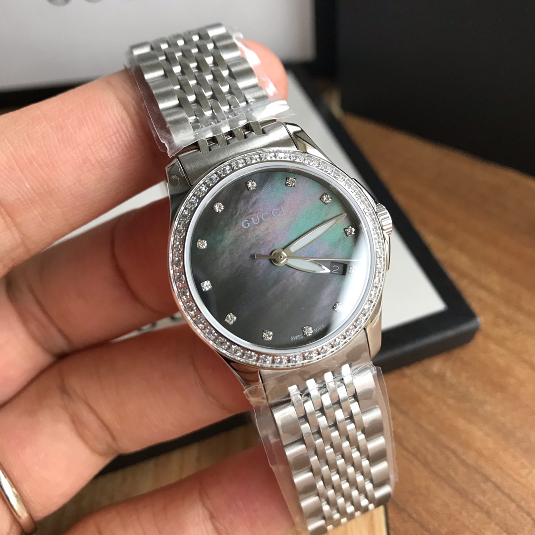 NO:388993,Case: Original box: 30 classic Gucci women's watch, Original Gucci, Gucci G-timeless series, classic nine-bead strap, beautiful fritillary face, women ~ 28mm diameter, original watch factory original, brand new and complete set.,,gucci,gucci19860909批: 原盒:30 经典古驰女表,Original Gucci,古驰G-timeless系列,经典九珠表带,唯美贝母面,女～28mm表径,整表原厂原装 全新全套出.,,gucci,gucci,Watch