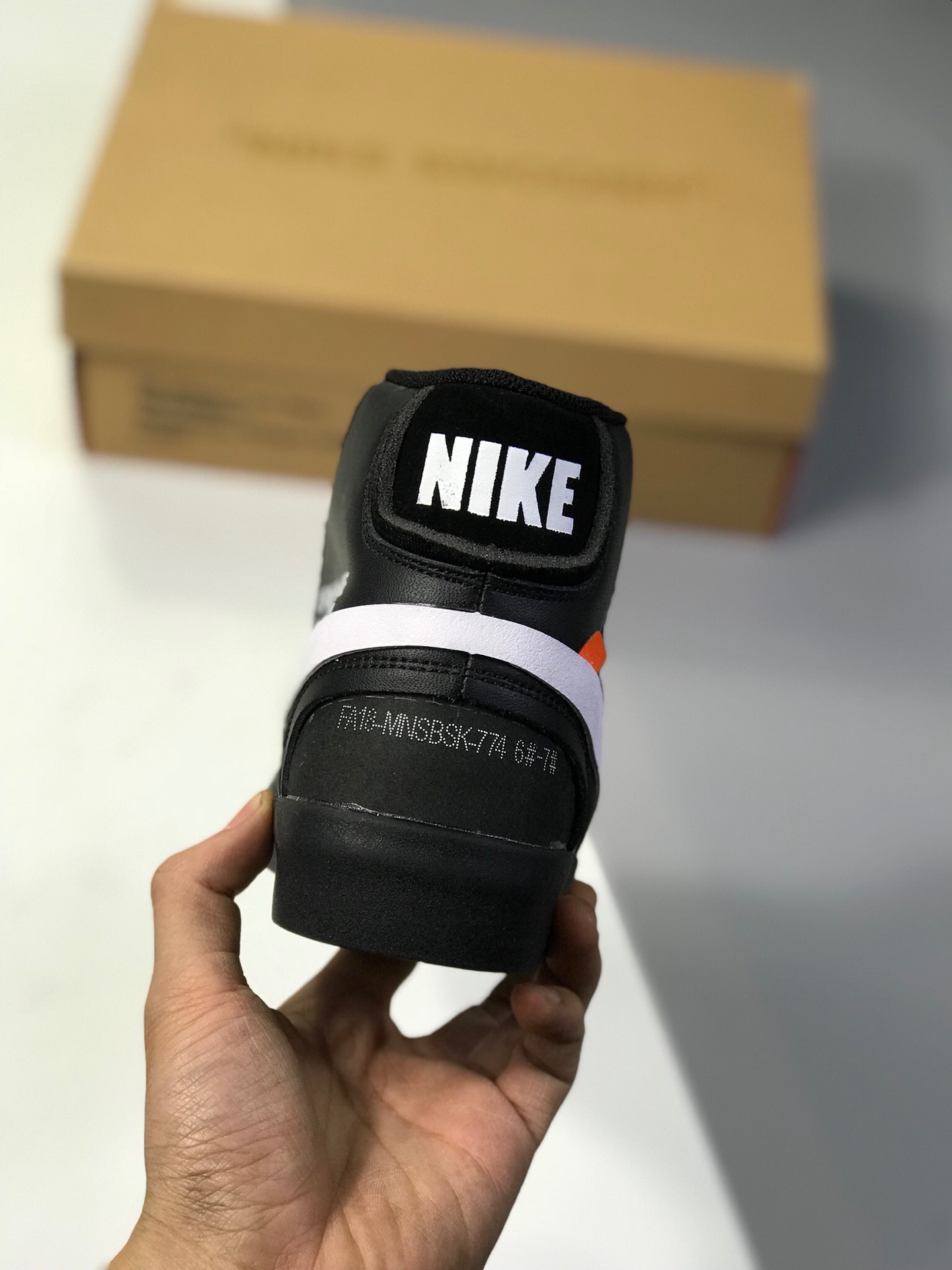 170耐克 The 10: Nike Blazer Mid 高邦板鞋 开拓者联名OW 原装鞋型走线 纯原底 头层