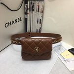 Chanel Fashion
 Belt Bags & Fanny Packs Caramel Gold Lambskin Sheepskin Casual