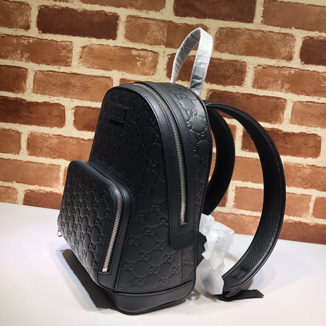 GUCCI古驰双G压印双肩背包450967