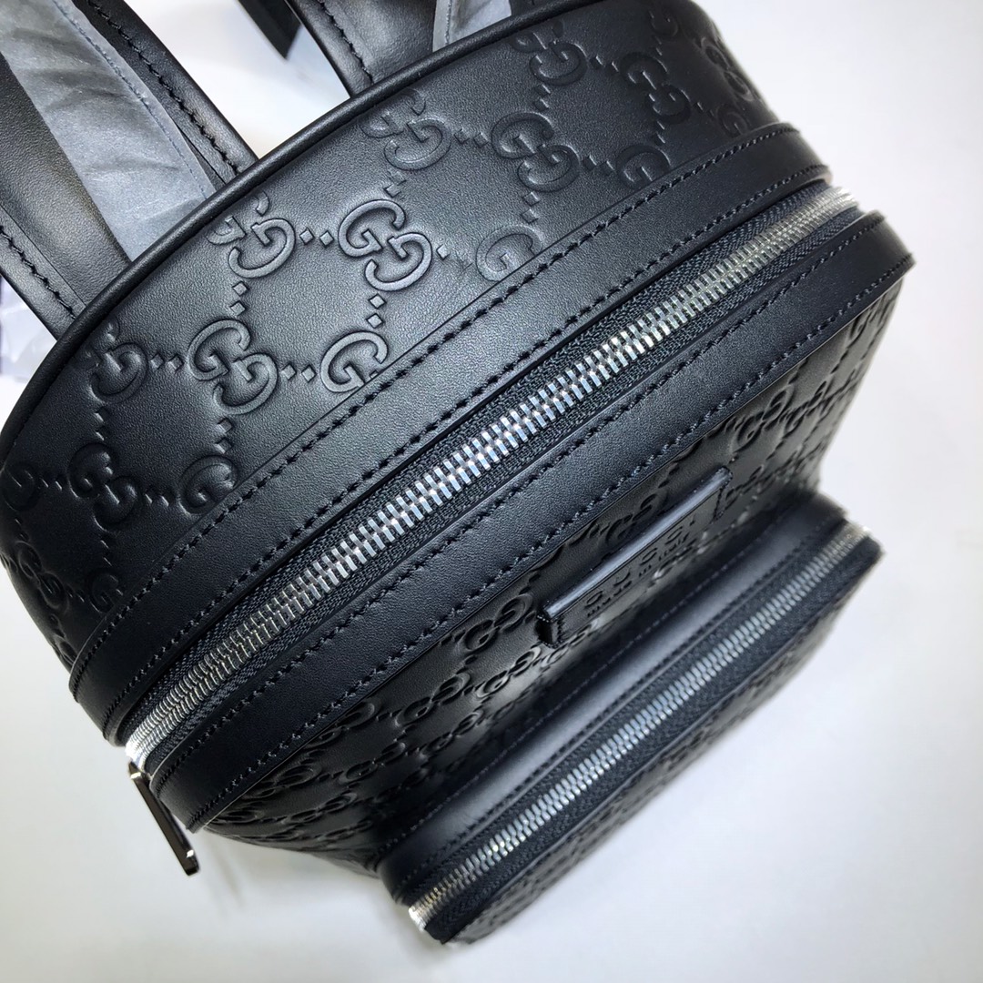 GUCCI古驰双G压印双肩背包450967