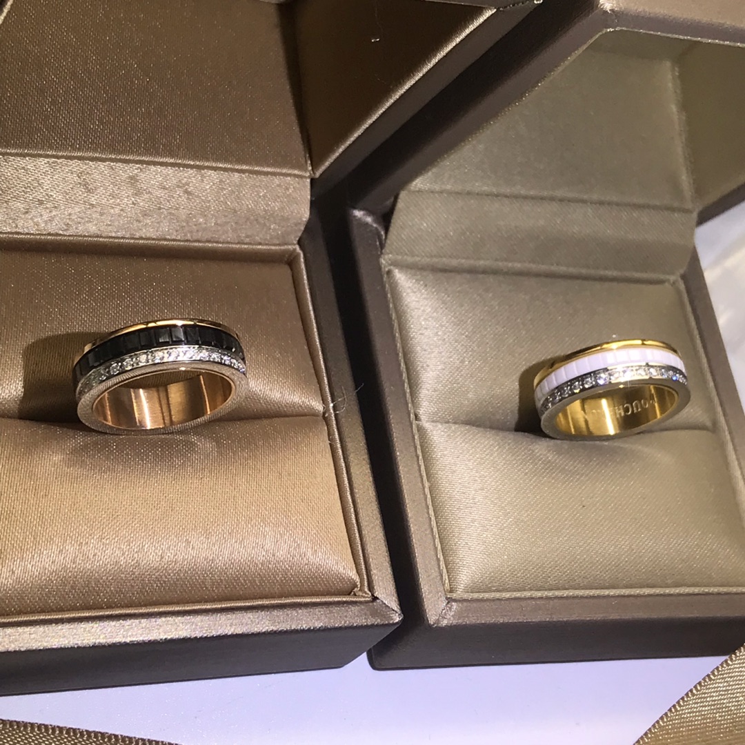 NO:101986,Boushiron 2018 latest couple ring ring gold and white ceramic rose gold and black ceramic 6-9#, Boushiron, ring19860909宝诗龙2018最新款情侣对戒戒指 金白陶瓷 玫瑰金黑陶瓷 6-9#,宝诗龙,ring,Jewelry