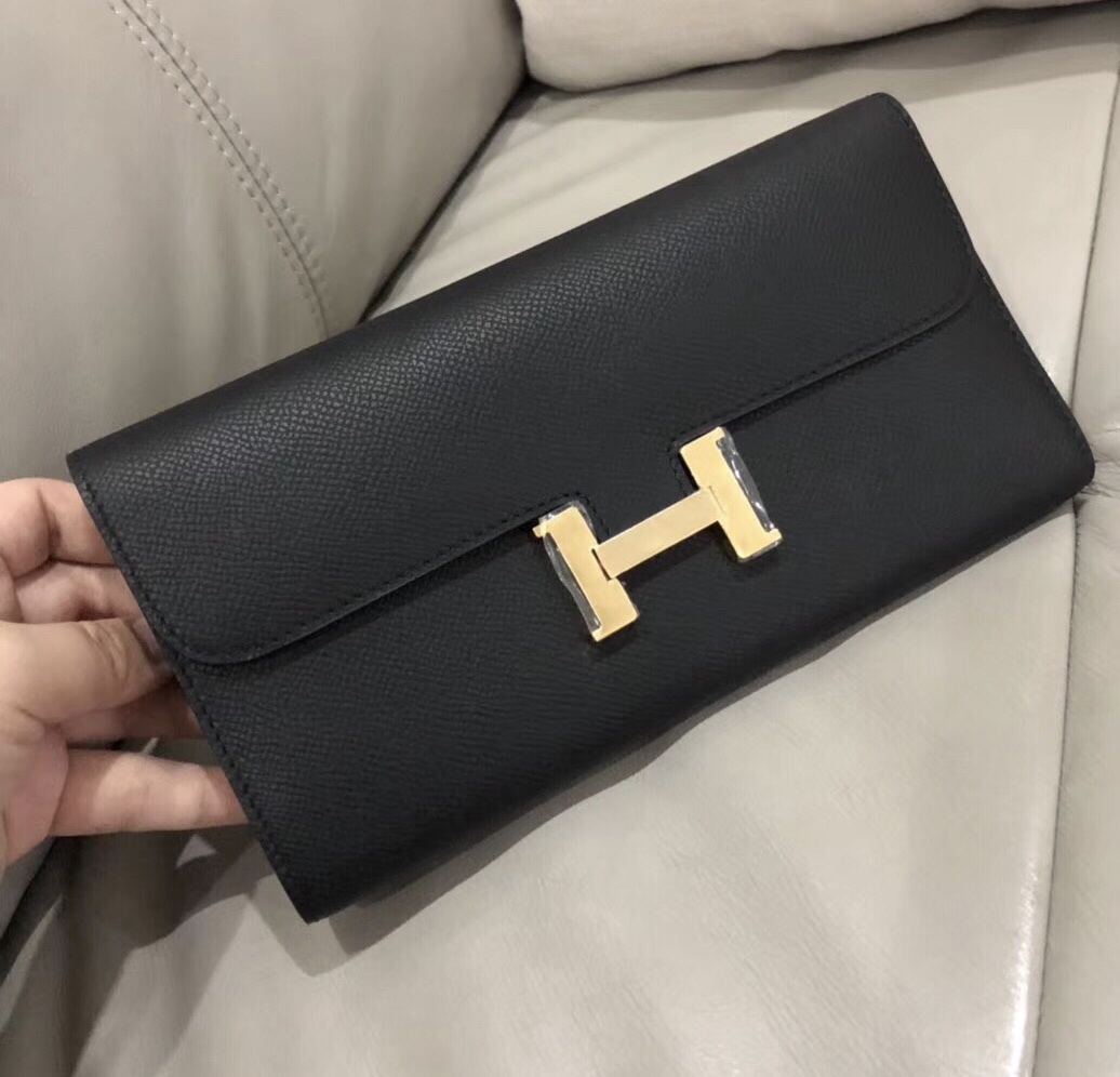 NO:894892,constance wallet esom large H buckle clutch black gold and silver buckle, H wallet, wallets, handbag19860909constance wallet esom大H扣手拿包黑色金银扣,H 钱包,wallets,handbag,欧美剧