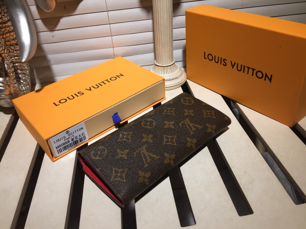 エレガントな牛皮製信封式財布