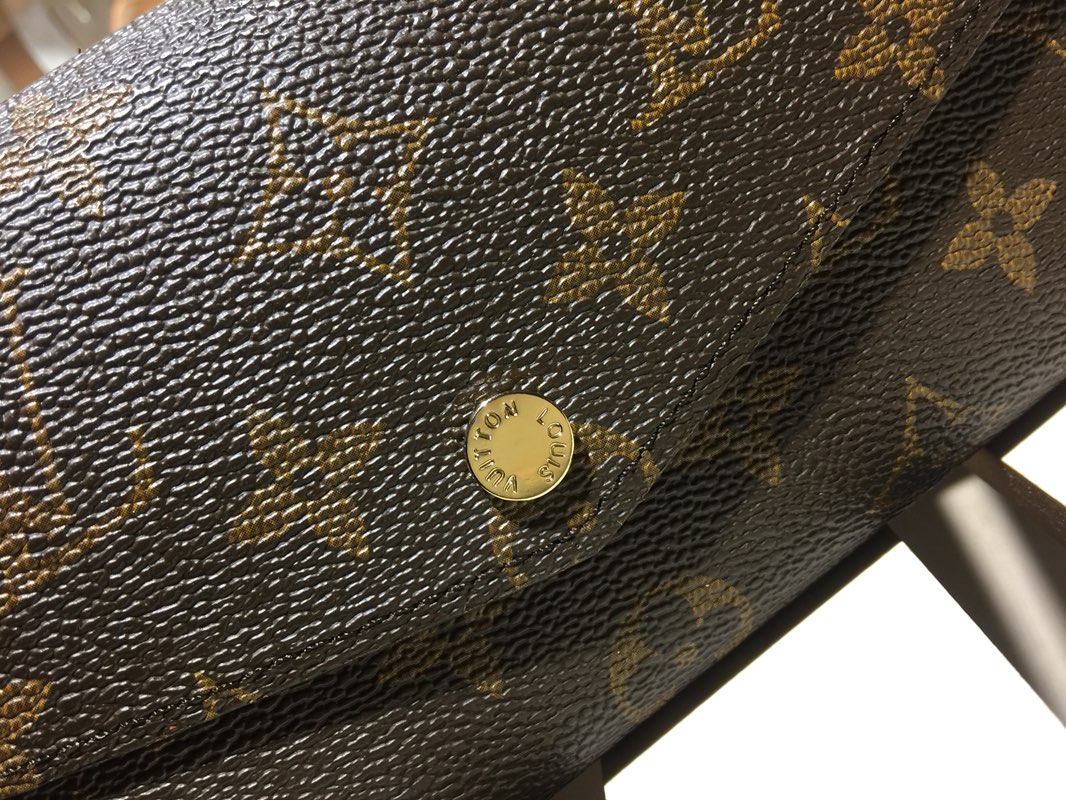 エレガントな牛皮製信封式財布