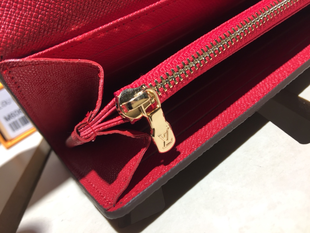 エレガントな牛皮製信封式財布